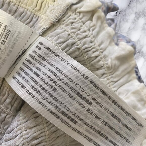 Abercrombie and Fitch Mini Dress in Blue Ditsy Floral - Picture 10 of 11